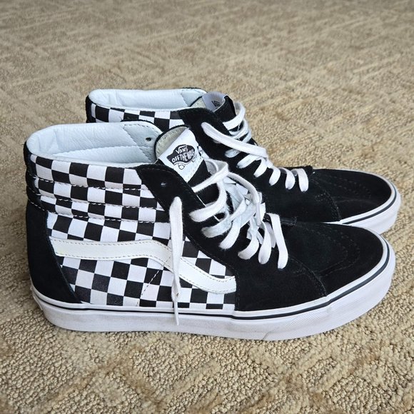 Vans Sk8-Hi Canvas Shoe - Picture 1 of 5